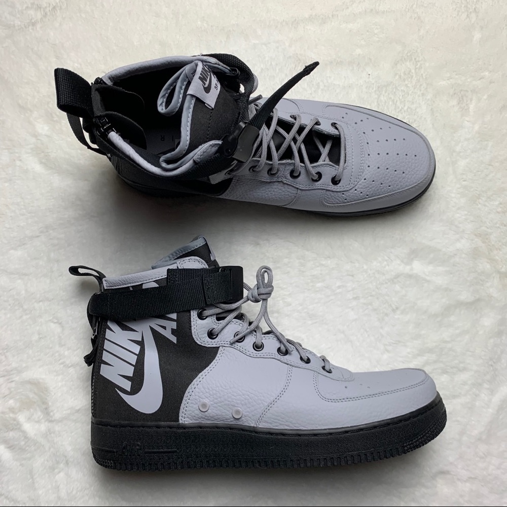 Nike Air Force 1 Mid Wolf Grey